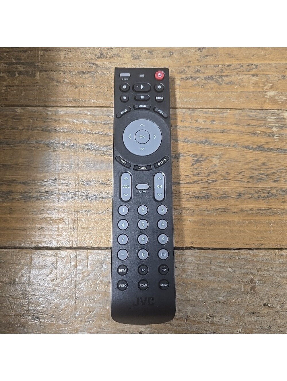 Original TV Remote Control for JVC EM65FTR Television (USED) (2)